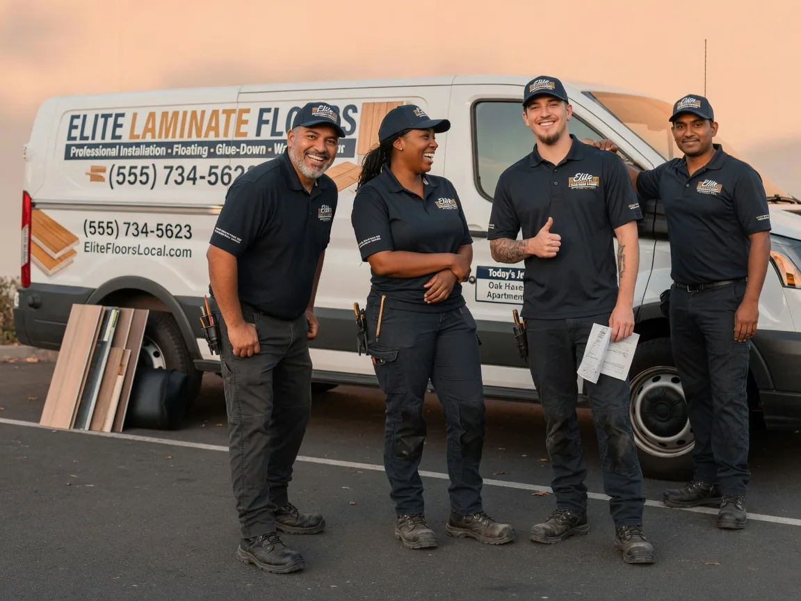 Laminate flooring installation company in Mission, KS